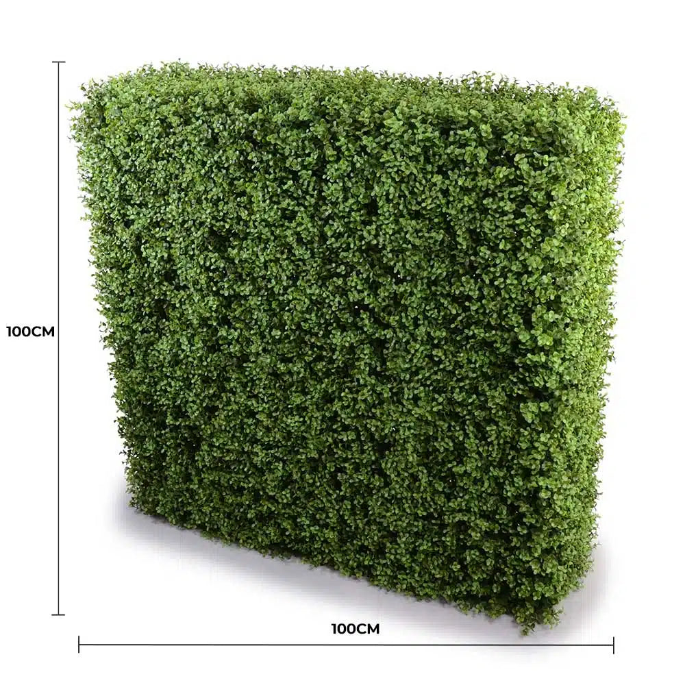 Deluxe Portable Buxus Hedge UV Resistant 100cm Long x 100cm High - Image 2