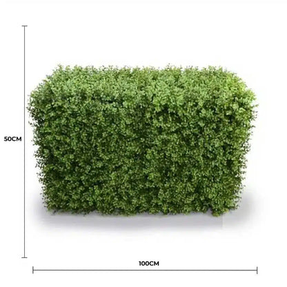 Deluxe Portable Buxus Hedge UV Resistant 100cm Long x 50cm High - Image 2