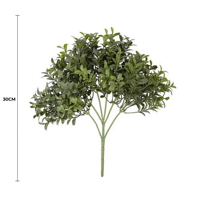 Dense Artificial Buxus Foliage 30cm UV Resistant - Image 2