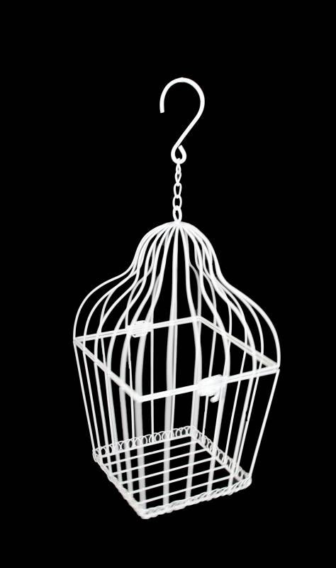 Amber Square Bird Cage 53cm