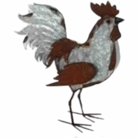 Rockin Rooster Statue 48cm