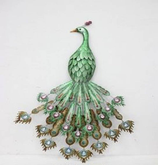 Peacock Wall Art 110cm