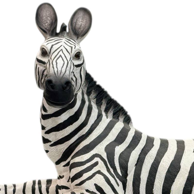Lazy Zebra Statue 40cm - Image 5