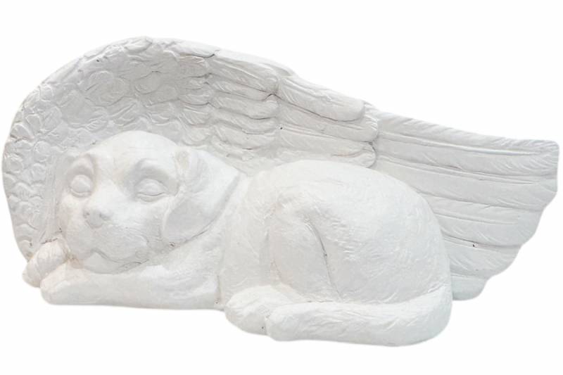 Angel Dog Statue 19cm