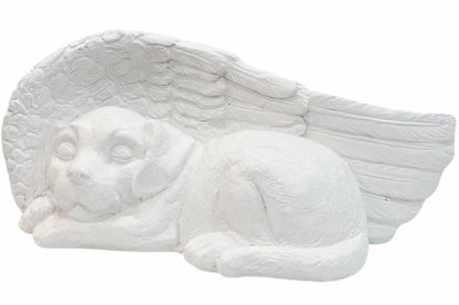 Angel Dog Statue 19cm