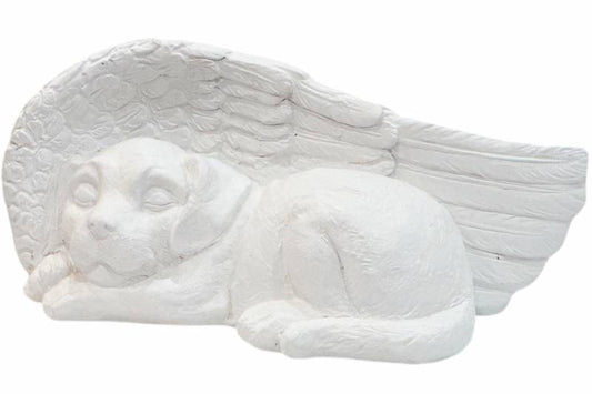 Angel Dog Statue 19cm