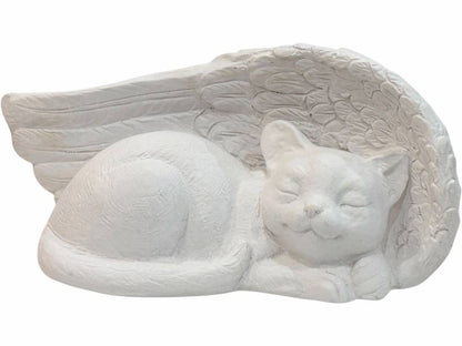Angel Cat Statue 18cm