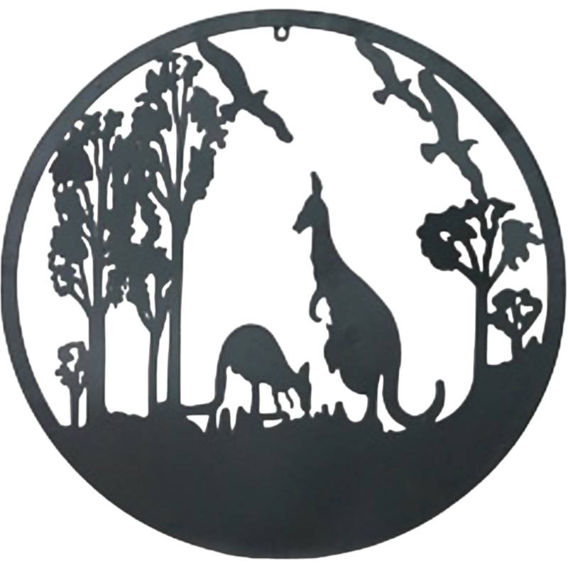Joey Kangaroo Wall Art 60cm