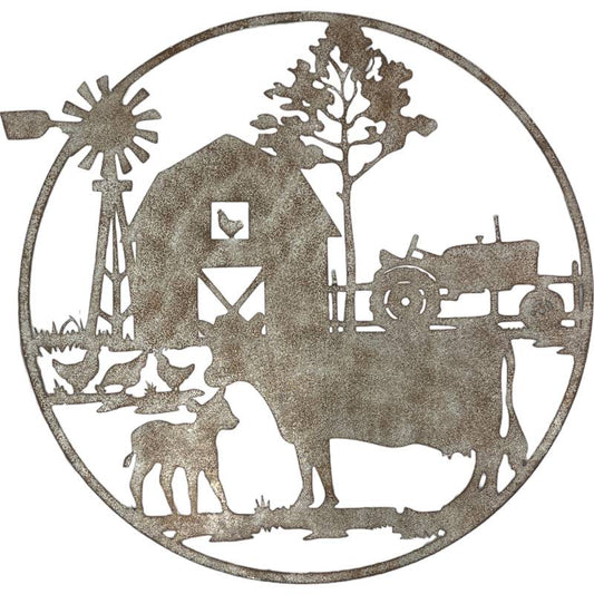 Barn Wall Art 74cm