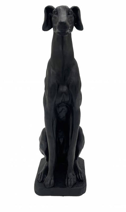 Deco Greyhound Dog Statue 82cm - Image 3