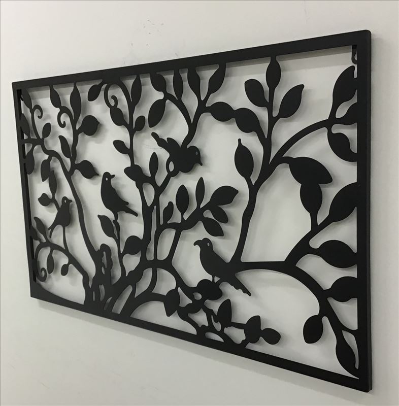 Set 2 Birdy Wall Art 46cm - Image 2