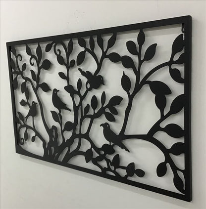 Set 2 Birdy Wall Art 46cm - Image 2