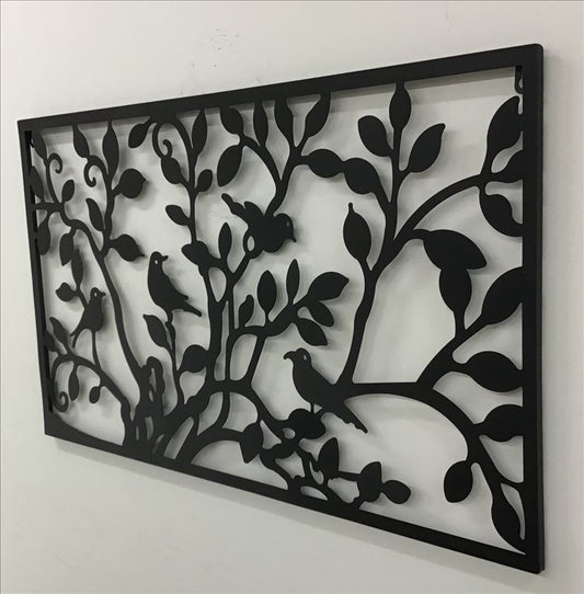 Set 2 Birdy Wall Art 46cm - Image 2