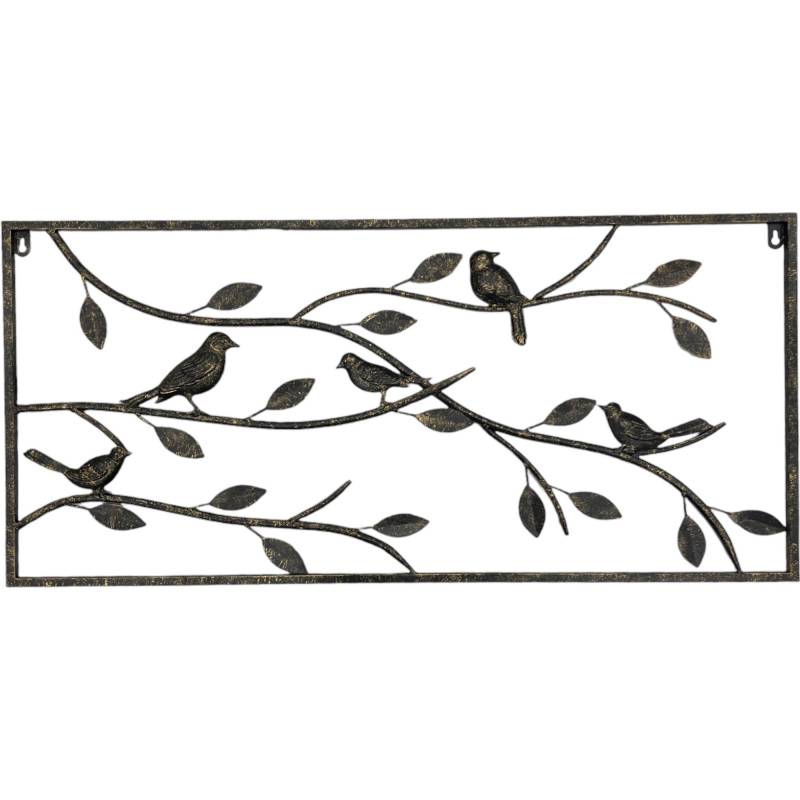 Bird In The Tree Wall Art 80cm