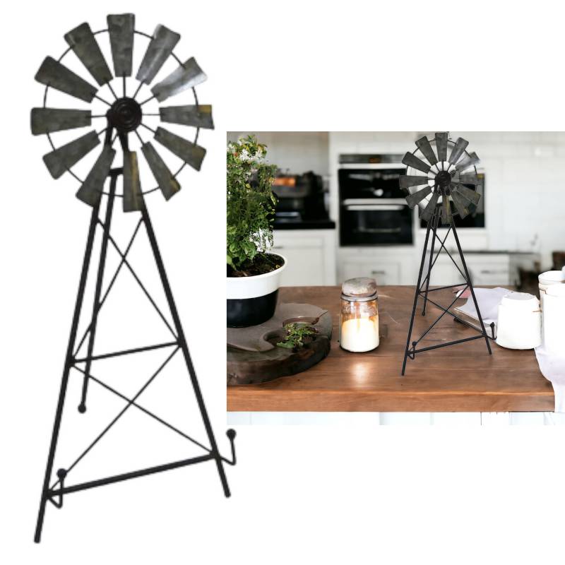 Windmill Metal Receipe Holder 48cm