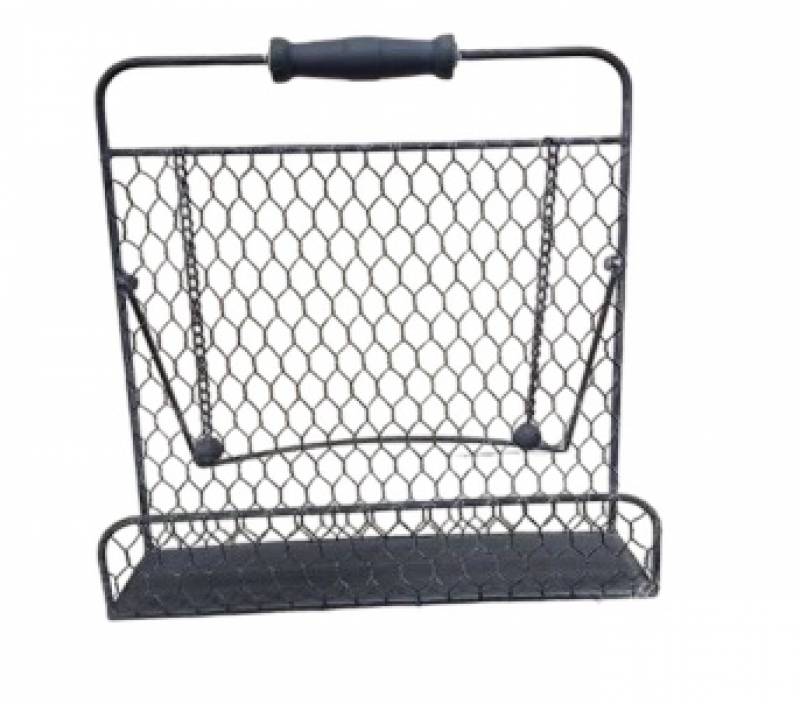 Rustic Metal Reciepe Holder 30cm