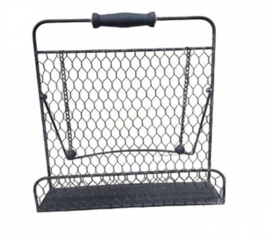 Rustic Metal Reciepe Holder 30cm