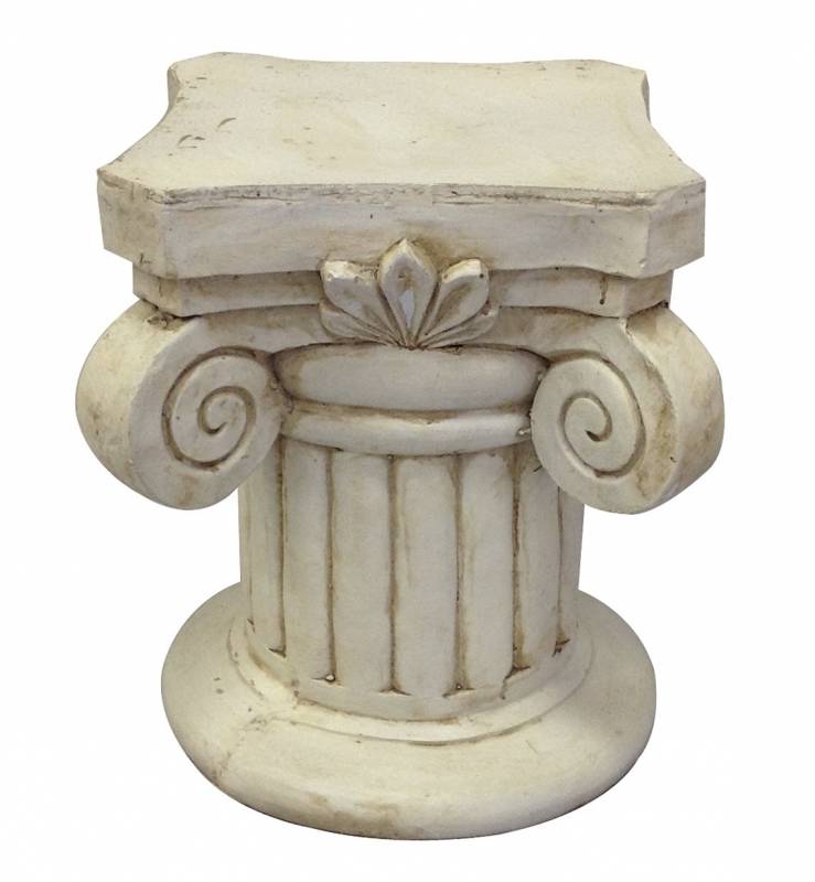Set 2 Roman Pillar Plant Stand 30x37cm