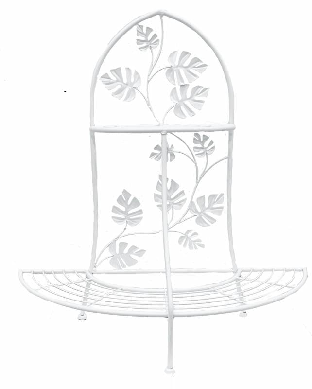 2 Tier Metal Planter 70cm