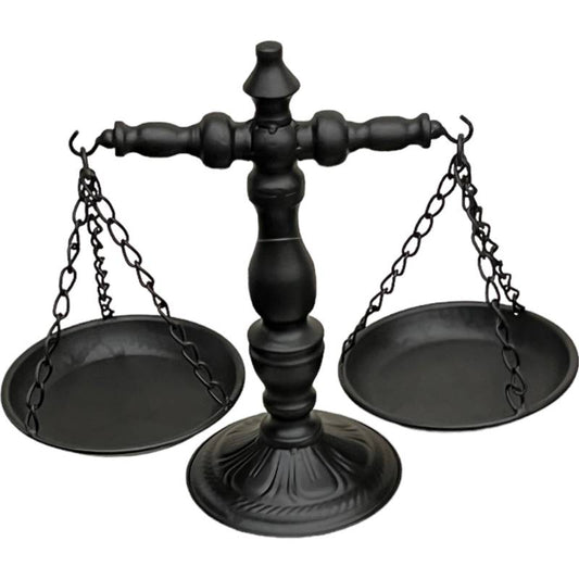 Vintage Scales Ormament 38x30cm
