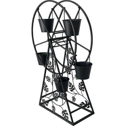 Ferris Wheel Metal Planter 53x83cm - Image 2
