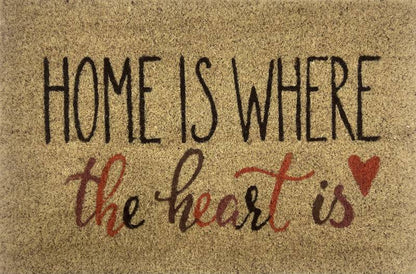 Home Is Where The Heart Is Doormat