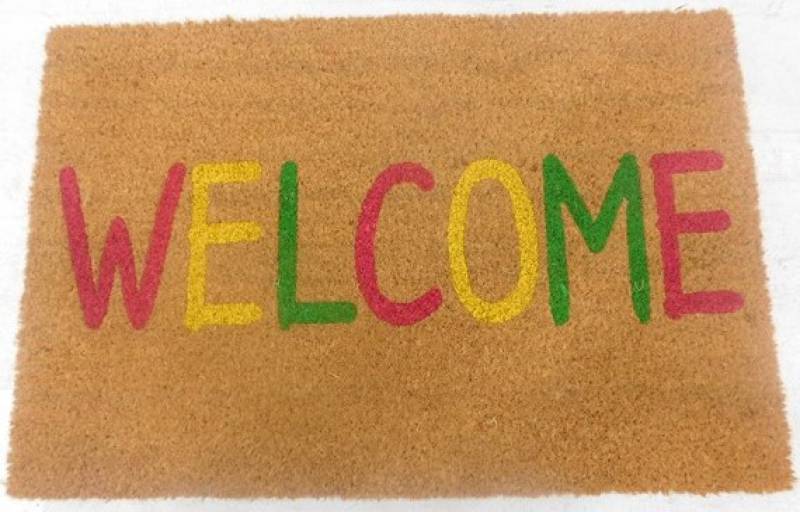 Rainbow Welcome Doormat
