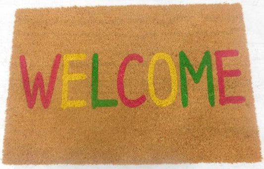 Rainbow Welcome Doormat