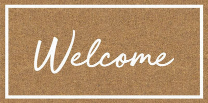 Welcome Cursive Doormat