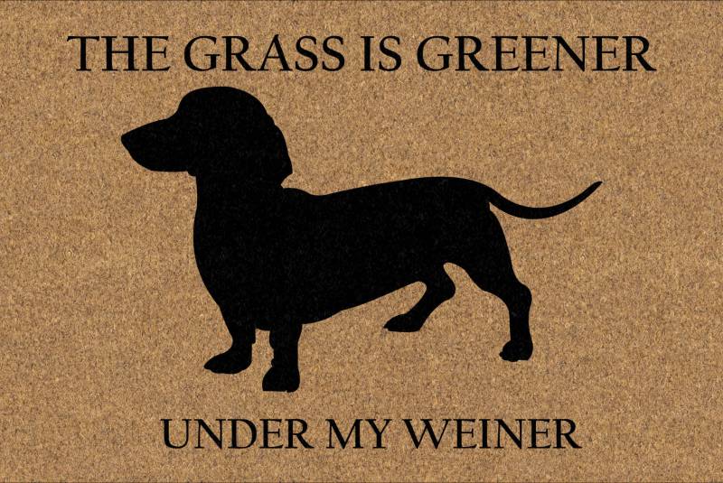 The Grass Is Green Doormat