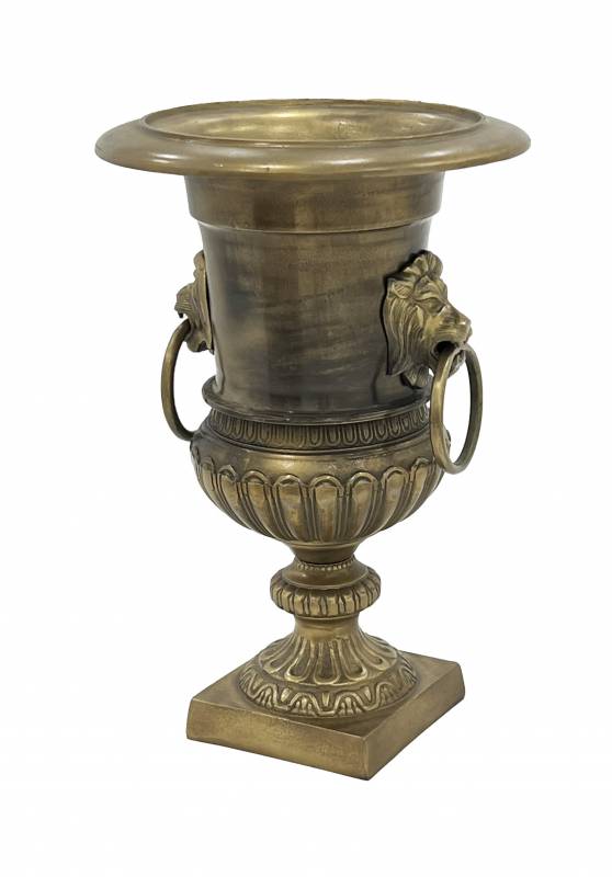 Manor Ornate Urn Brass Antique Finish 45x68cm - Image 2