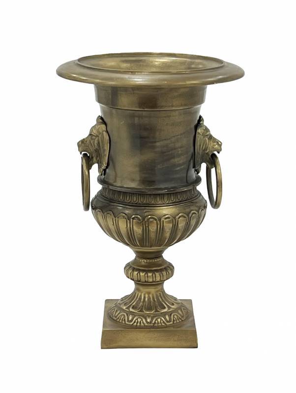 Manor Ornate Urn Brass Antique Finish 45x68cm - Image 3