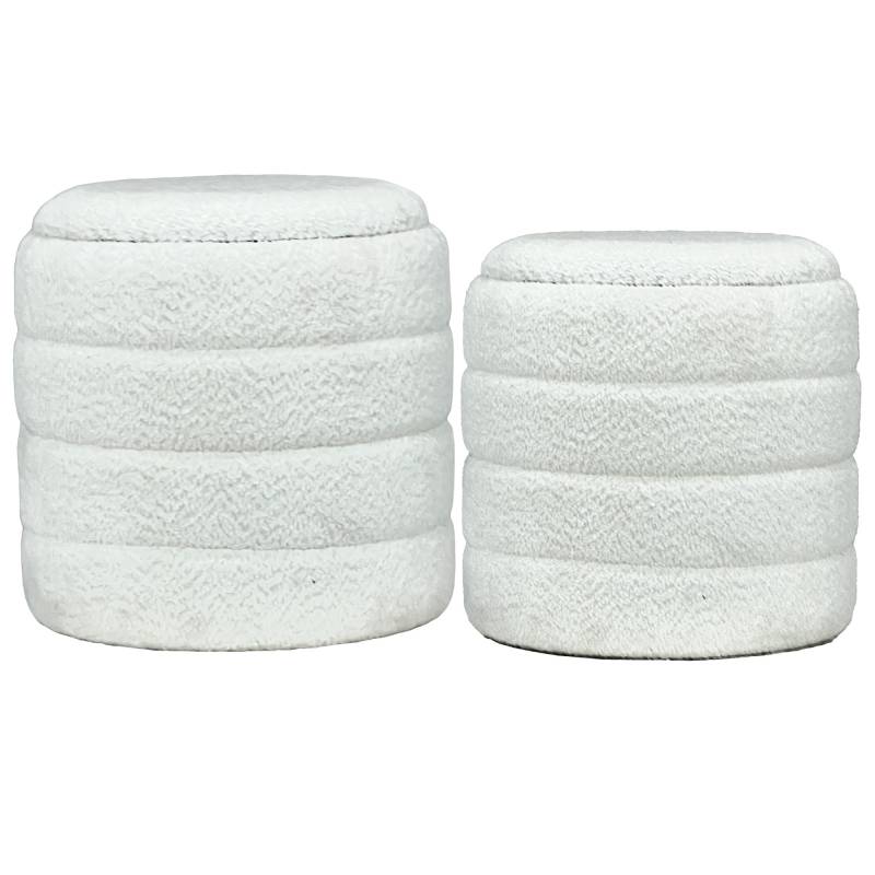 Set 2 Mietta Stool 43cm
