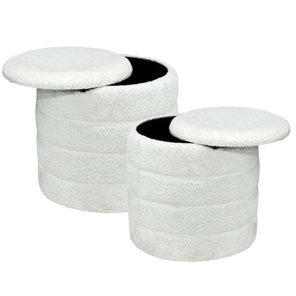 Set 2 Mietta Stool 43cm - Image 2