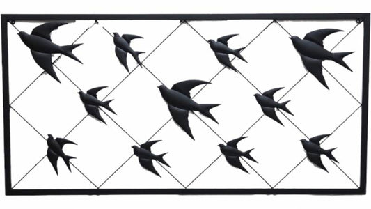 Flock Of Birds Wall Art 63cm