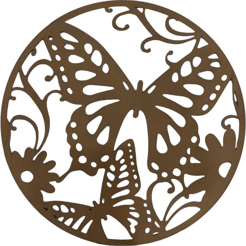 Set 2 Butterfly Wall Art 51cm