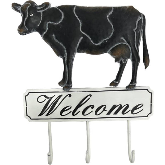Kings Cow Wall Hook 38cm
