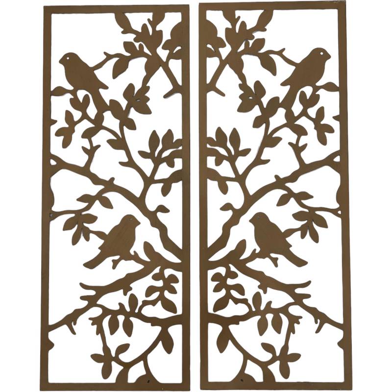 Set 2 Duo Bird Wall Art 91cm