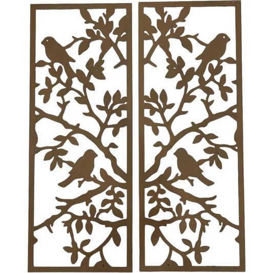 Set 2 Duo Bird Wall Art 91cm