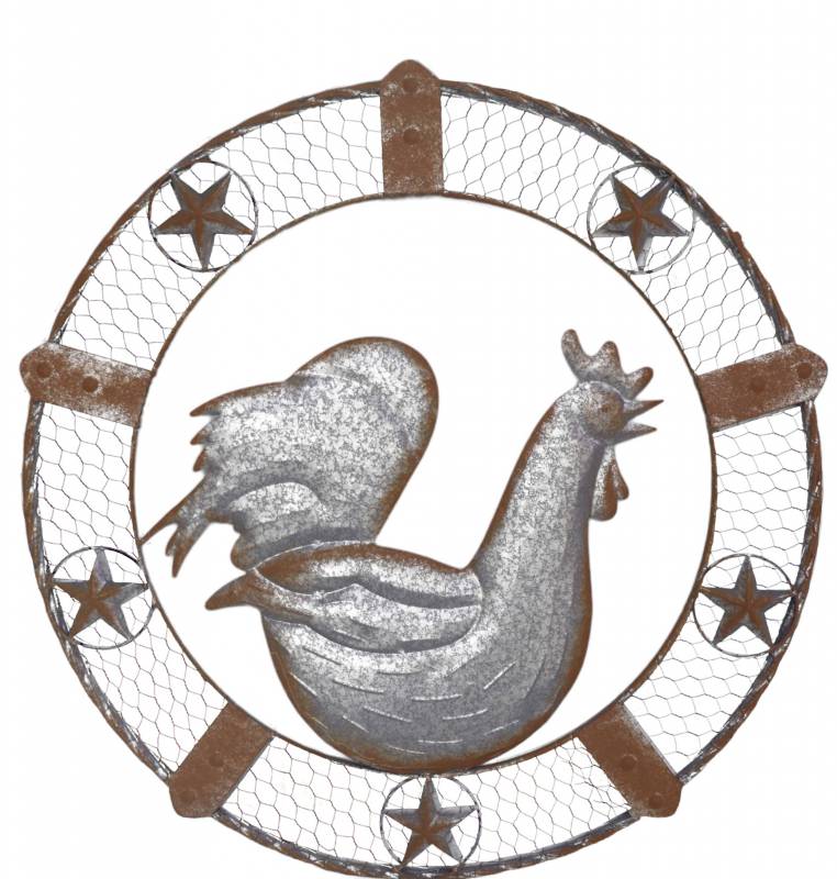 Main Rooster Wall Art 60cm