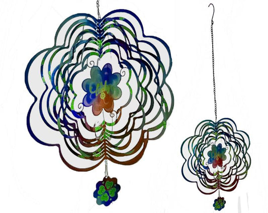 Elm Flower Spinning Wall Art 43cm