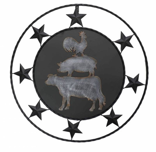 Animal Star Wall Art 61cm
