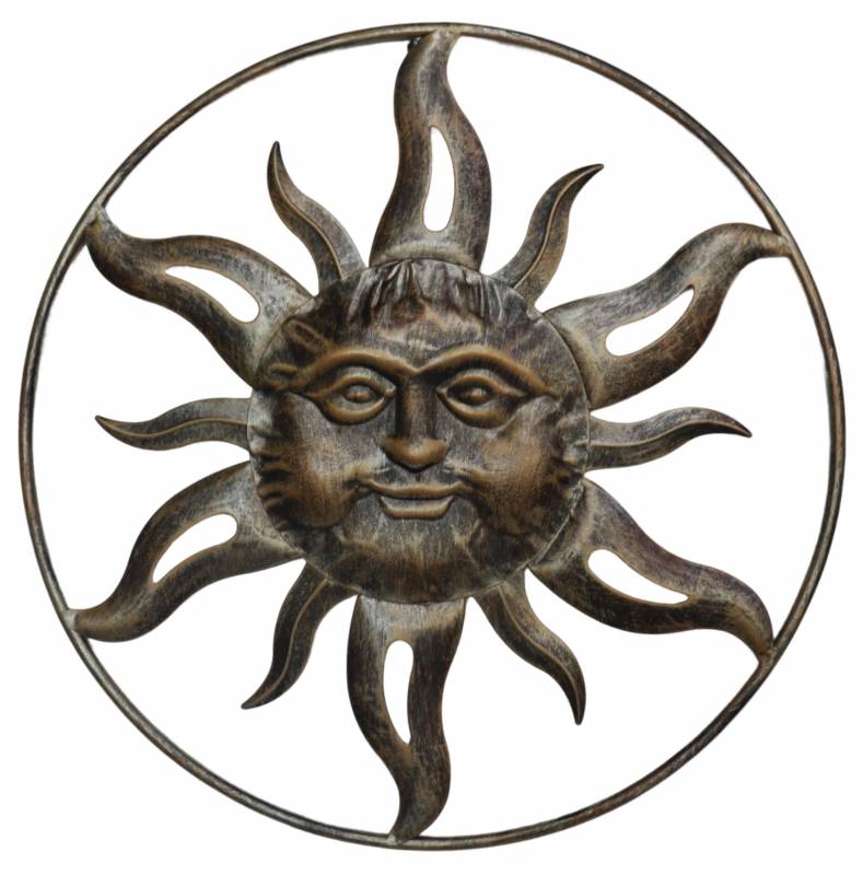 Sunface Wall Art 43cm