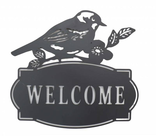 Welcome Bird Wall Art 34cm
