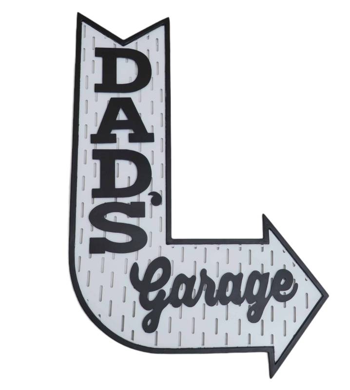 Dads Garage Wall Art 69cm