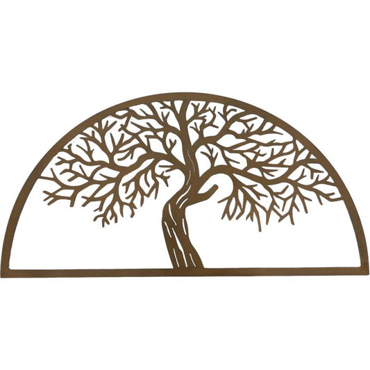 Semi Circle Tree Wall Art 40cm