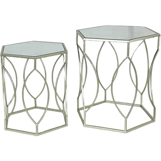 Set 2 Mark Side Table 60cm