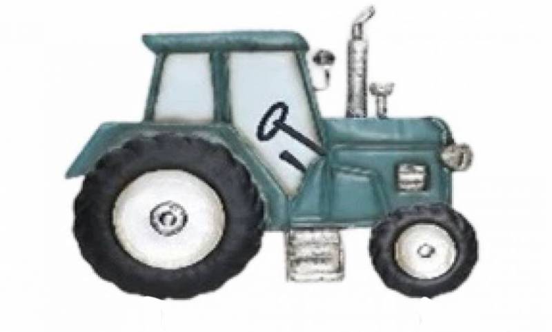 Terry Tractor Wall Art 43cm
