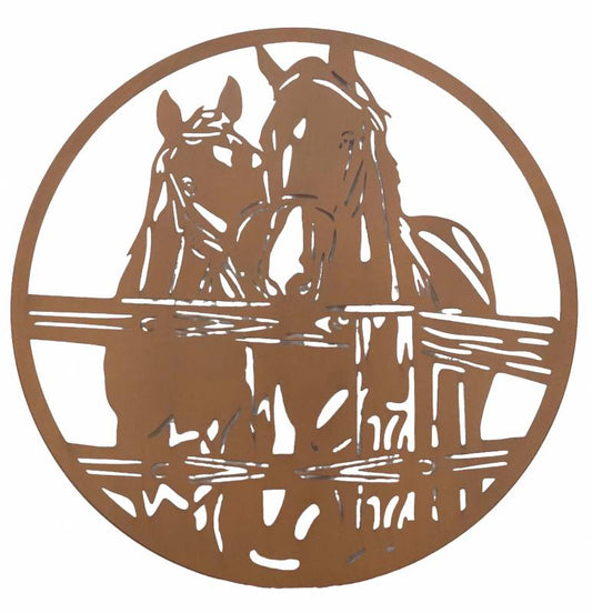 Milly & May Horse Wall Art 60cm