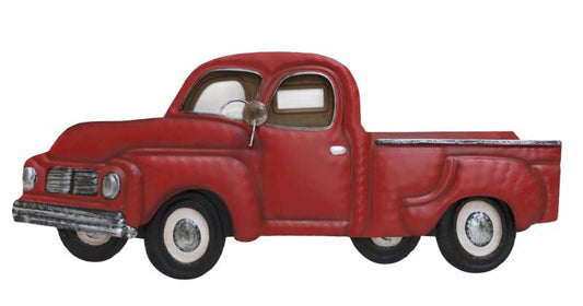 Red Truck Wall Art 23cm